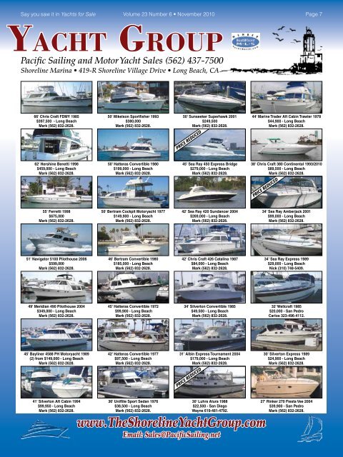 view pdf catalog - Yachts For Sale