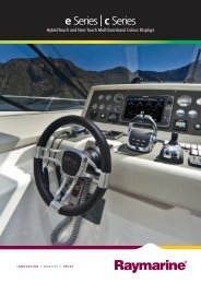 eSeries | cSeries - Raymarine