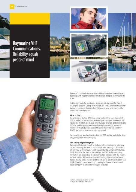 Raymarine Product Catalogue