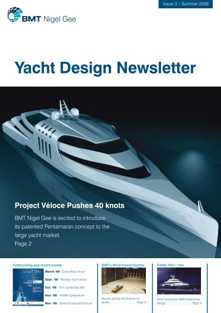 Yacht Design Newsletter 3 - BMT Group