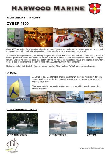 CYBER 4800 brochure - Harwood Marine