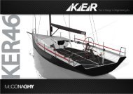 penned by leading IRC designers Ker Yacht Design