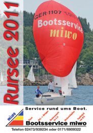 Rursee 2011_Skp.indd - Segelsportclub - Rursee eV