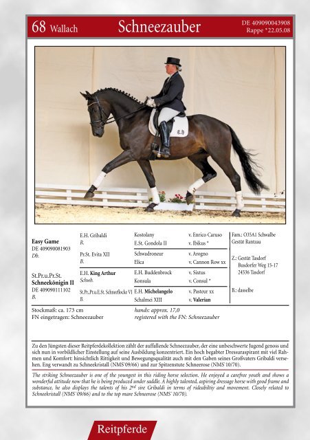 Katalog (pdf) - Trakehner Verband