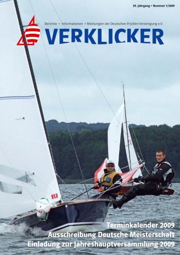 Verklicker 1/2009 PDF - H-Jolle