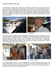 Clubfahrt nach St. Goar - Wiesbadener Yacht-Club eV