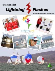 Lightning Flashes - the International Lightning Class