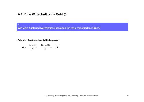 BWL 1: Übungen zur Einführung in die ... - RealWWZ