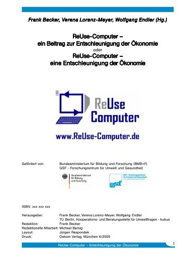 ReUse-Computer - Ebelt EDV & Unternehmensberatung