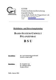 Checkliste/Richtlinienkatalog BSU (Version 2006)