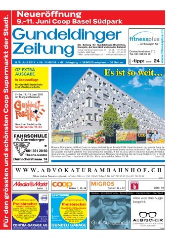 Ausgabe ansehen - Gundeldinger Zeitung