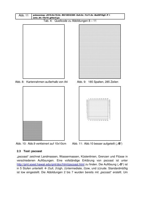 generic mapping tools (gmt) - Agrar- und Umweltwissenschaftliche ...