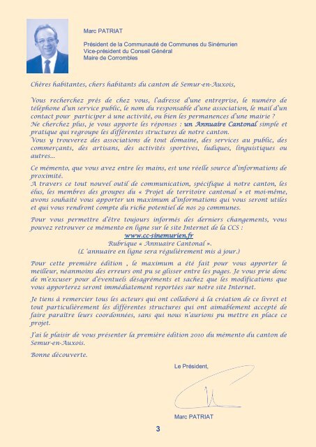 Marc PATRIAT Pr sident De La Communaut De Communes Du marc-patriat-pr-sident-de-la-communaut-de-communes-du