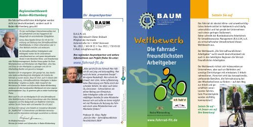 Download Flyer - Machen Sie Ihren Betrieb Fahrrad-fit!