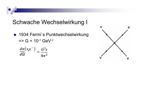 Nachweis von W und Z Boson