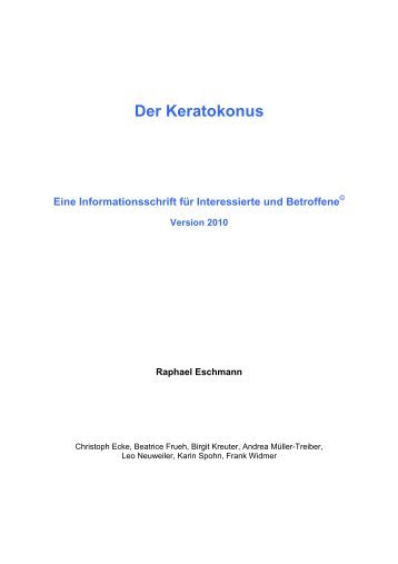 Der Keratokonus