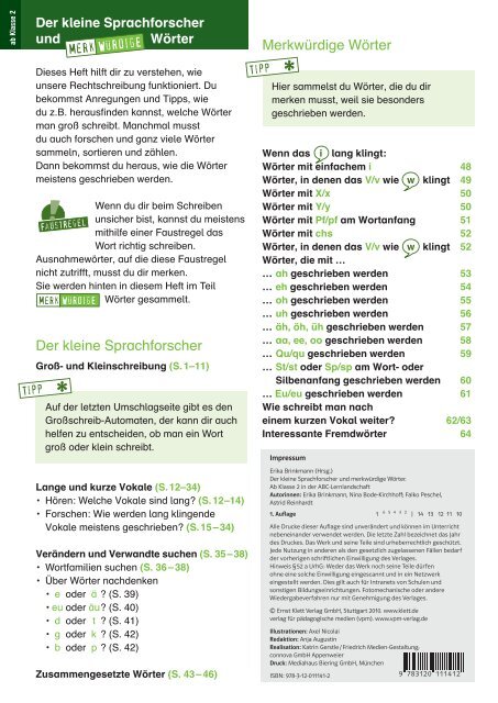 Der Kleine Sprachforscher Merkwurdige Worter Vpm