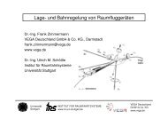 Lage- und Bahnregelung von Raumfluggeräten - Institut für ...