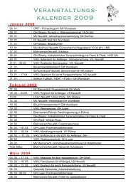 Veranstaltungs- kalender 2009 - Gemeinde Neustift im Mühlkreis