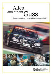 Alles aus einem Guss! - VDG