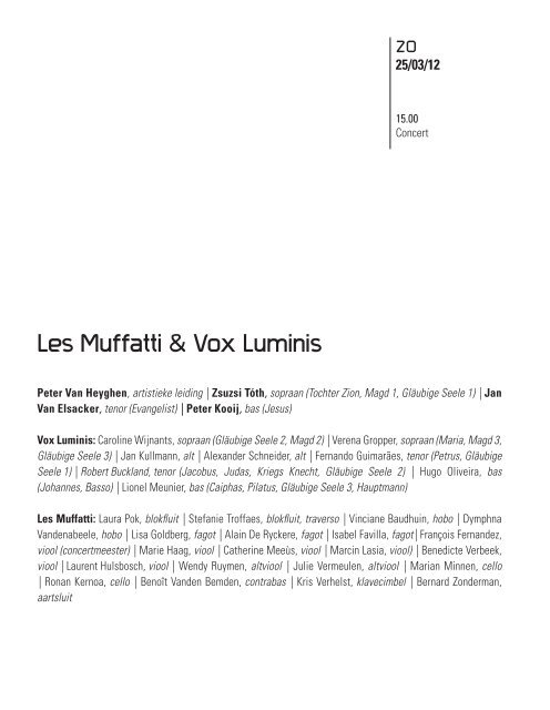 Download Hier Het Programmaboekje Amuz