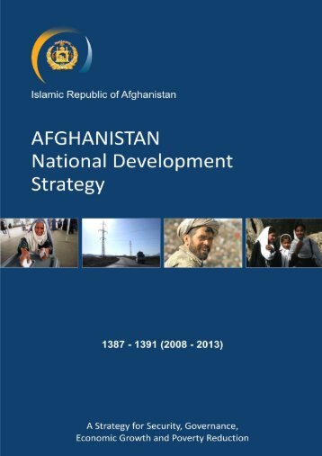 Afghanistan National Development Strategy (ANDS) - UNDP ...