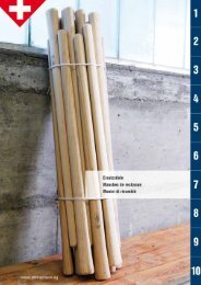Catalogo manici di ricambio 2012 - Steinemann AG