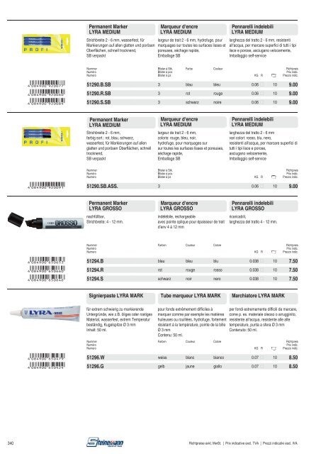 1_Katalog komplett.indb - Steinemann AG