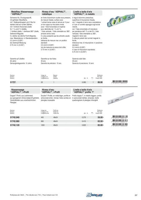 1_Katalog komplett.indb - Steinemann AG