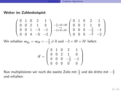 Mathematik I für Studierende der Geophysik/Ozeanographie ...