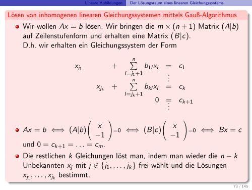 Mathematik I für Studierende der Geophysik/Ozeanographie ...