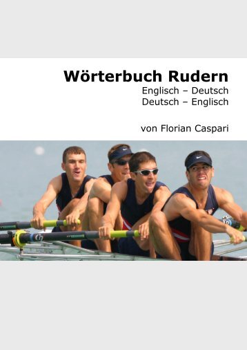 Wörterbuch Rudern. Deutsch-Englisch / Englisch - rowing-xpert