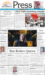 10-22-08 Wednesday.pdf - The Sheridan Press