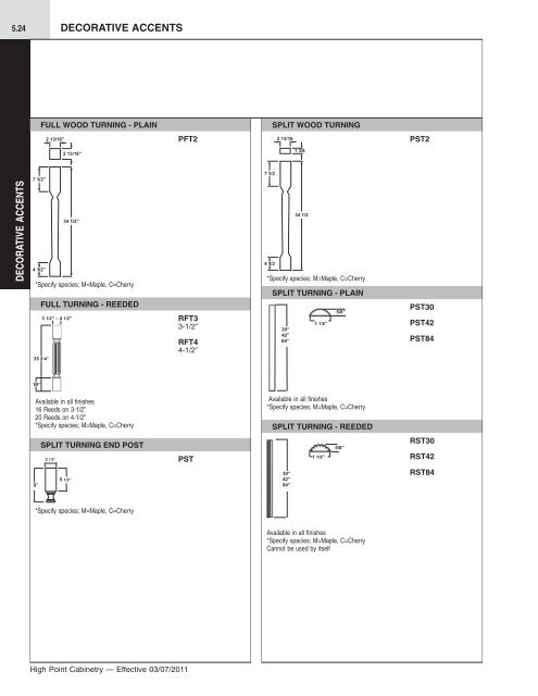 Specification Catalog - Accent Building Products