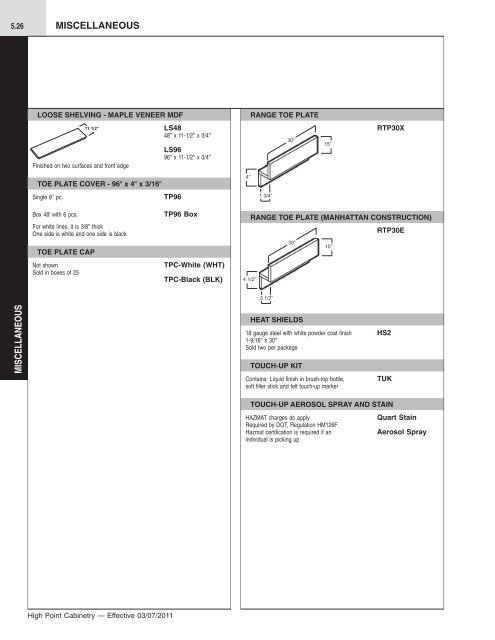 Specification Catalog - Accent Building Products