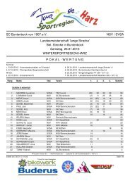 5. TdH - LVM Lange Strecken - SC Buntenbock