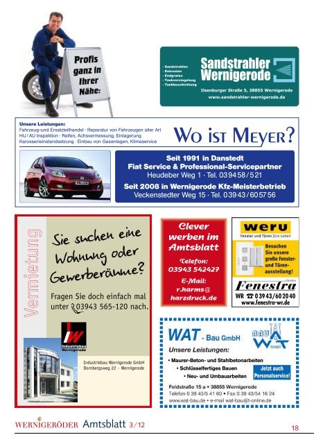 Amtsblatt Stadt Wernigerode 03 - 2012 (5.88 MB)