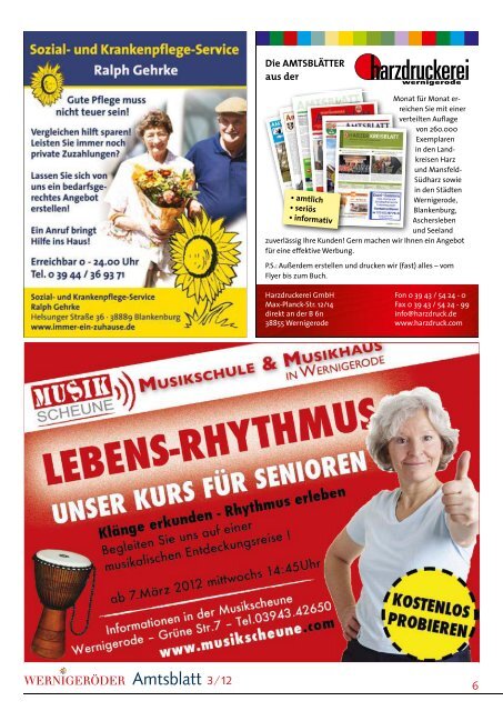 Amtsblatt Stadt Wernigerode 03 - 2012 (5.88 MB)