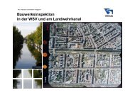 Bauwerksinspektion in der WSV und am Landwehrkanal