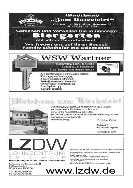 Ausgabe 10-2012 - WSV Sankt Englmar
