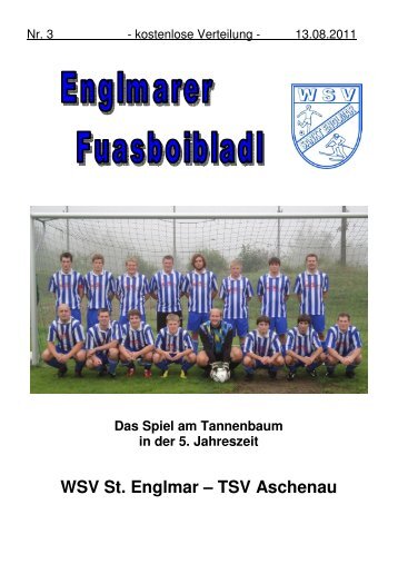 Ausgabe 03-2011 - WSV Sankt Englmar