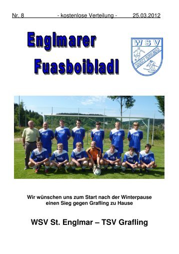 Ausgabe 08-2012 - WSV Sankt Englmar