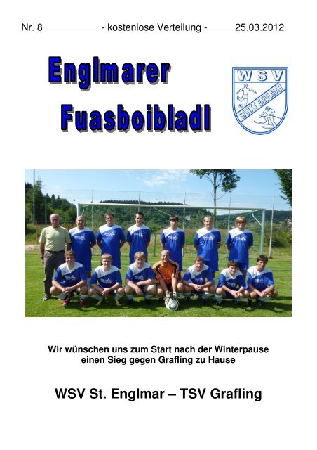 Ausgabe 08-2012 - WSV Sankt Englmar