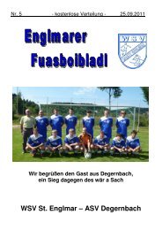 Ausgabe 05-2011 - WSV Sankt Englmar