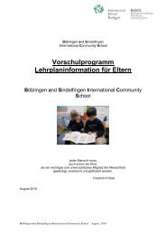 ELC Curriculum BaSICS deutsch