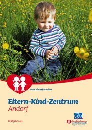 Programm EKiZ Andorf - Kinderfreunde Oberösterreich