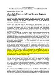 Internate buhlen um die Betuchten und Begabten