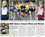 800 Aktive trotzen Wind und Wetter - WSU