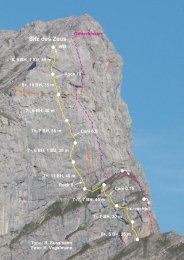 Schaufelspitze - „Sitz des Zeus“ - Nordalpenklettern