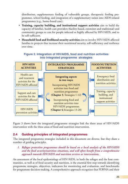 Integration of HIV/AIDS activities with food and nutrition support in ...